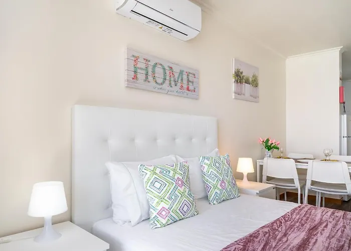 Apartman Da Rocha, 17 H, Frontal Sea View, Wonderful Studio, Air Conditioning, Two Pools, Internet, Parking - Jardins Da Rocha By Ig *