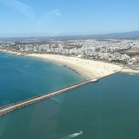 شقة Da Rocha, 17 H, Frontal Sea View, Wonderful Studio, Air Conditioning, Two Pools, Internet, Parking - Jardins Da Rocha By Ig بورتيماو