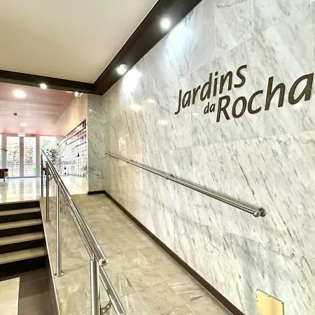 Apartment Da Rocha, 17 H, Frontal Sea View, Wonderful Studio, Air Conditioning, Two Pools, Internet, Parking - Jardins Da Rocha By Ig Portimão