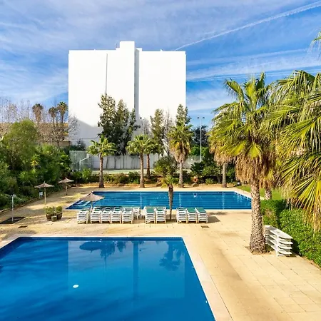 Da Rocha, 17 H, Frontal Sea View, Wonderful Studio, Air Conditioning, Two Pools, Internet, Parking - Jardins Da Rocha By Ig Apartament