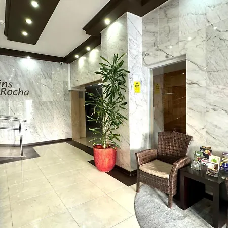 Da Rocha, 17 H, Frontal Sea View, Wonderful Studio, Air Conditioning, Two Pools, Internet, Parking - Jardins Da Rocha By Ig 아파트 포티마오