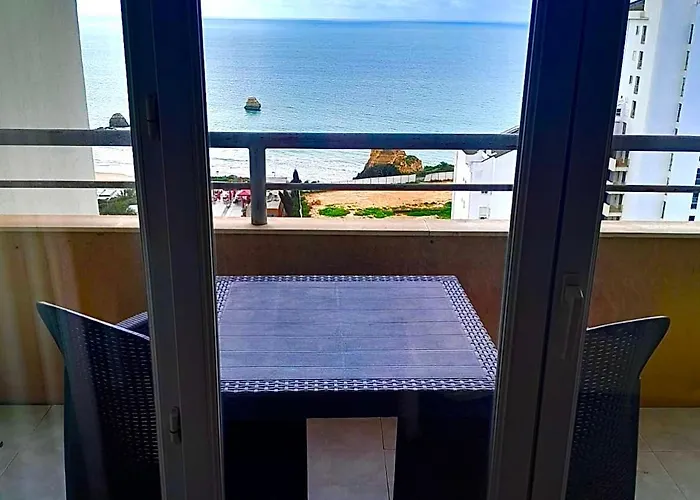 Da Rocha, 17 H, Frontal Sea View, Wonderful Studio, Air Conditioning, Two Pools, Internet, Parking - Jardins Da Rocha By Ig 포티마오